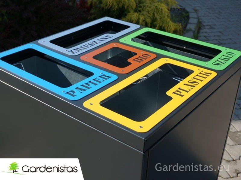 Jäätmeprügikast “Kuubik II 4x70l,1x35l” Jäätmeprügikastid siseruumi 2 Jäätmeprügikast “Kuubik II 4x70l,1x35l” Jäätmeprügikastid siseruumi Gardenistas.eu 2