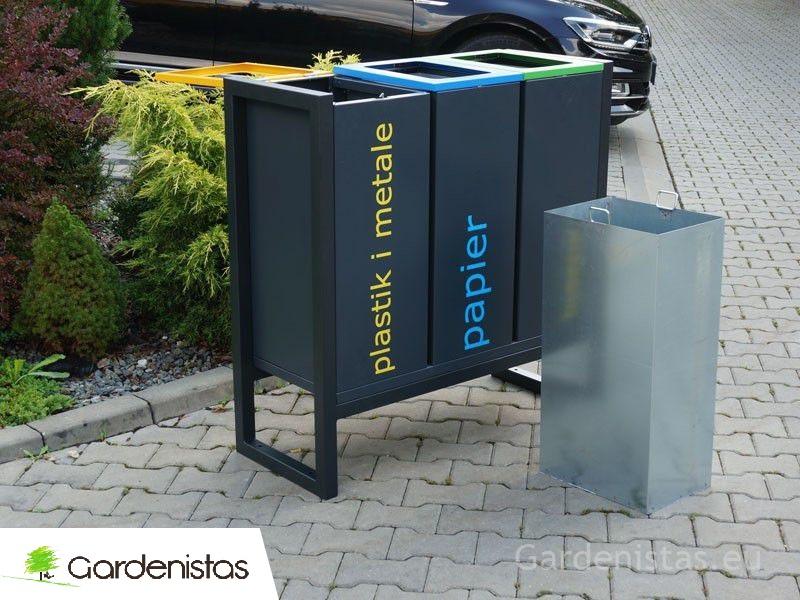 Jäätmeprügikast “Satis III jalgadel 3x60l” Jäätmeprügikastid siseruumi 2 Jäätmeprügikast “Satis III jalgadel 3x60l” Jäätmeprügikastid siseruumi Gardenistas.eu 2
