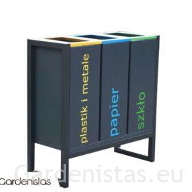 Jäätmeprügikast “Satis III jalgadel 3x60l” Jäätmeprügikastid siseruumi Jäätmeprügikast “Satis III jalgadel 3x60l” Jäätmeprügikastid siseruumi Gardenistas.eu