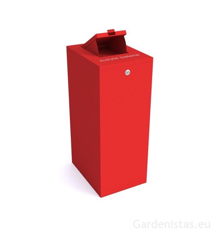 Patareijäätmete prügikast “II / 60l” Jäätmeprügikastid siseruumi 2 Patareijäätmete prügikast “II / 60l” Jäätmeprügikastid siseruumi Gardenistas.eu 2