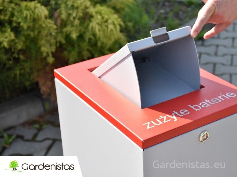 Patareijäätmete prügikast “I / 60l” Jäätmeprügikastid siseruumi 4 Patareijäätmete prügikast “I / 60l” Jäätmeprügikastid siseruumi Gardenistas.eu 4