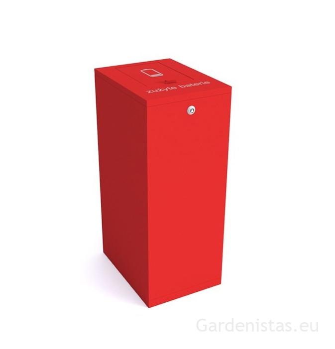 Patareijäätmete prügikast “II / 60l” Jäätmeprügikastid siseruumi Patareijäätmete prügikast “II / 60l” Jäätmeprügikastid siseruumi Gardenistas.eu