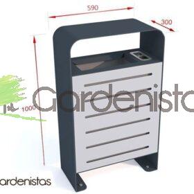 Prügikast “Tytan III” 75l – tuhatoosiga Prügikastid 2 Prügikast “Tytan III” 75l – tuhatoosiga Prügikastid Gardenistas.eu 2