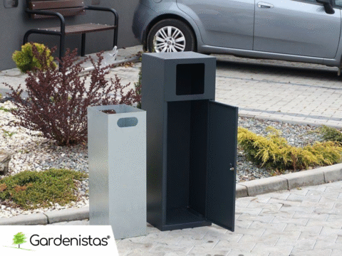 Jäätme prügikast “Etna I 1x40l” Jäätme prügikastid väliruumi Gardenistas.eu 5