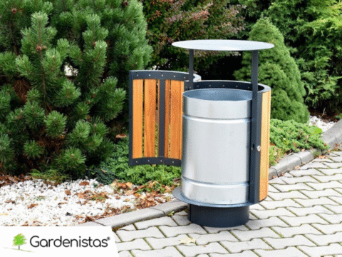 Prügikast “Onyx” 53l Prügikastid Gardenistas.eu 2
