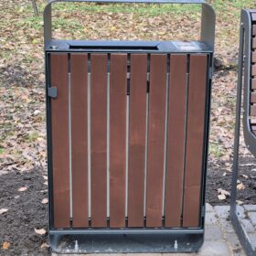 Prügikast “Tytan V” 75l – tuhatoosiga Prügikastid Gardenistas.eu 2