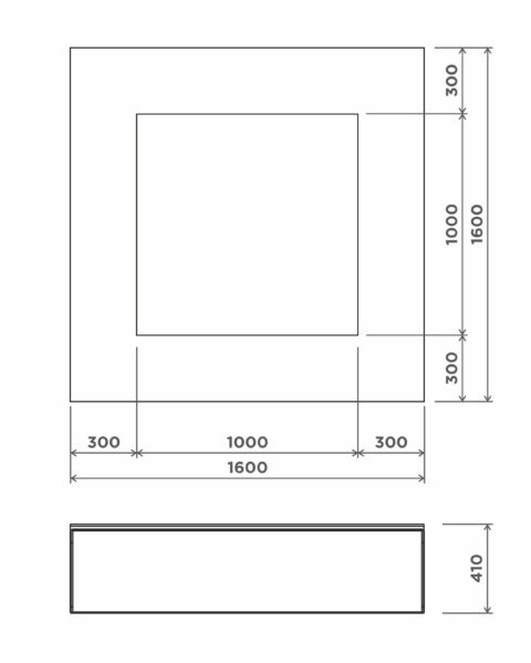 Pinnasebatuut 160x160cm Pinnasebatuudid Gardenistas.eu 2
