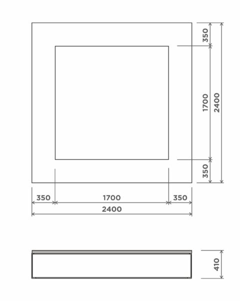 Pinnasebatuut 240x240cm Pinnasebatuudid Gardenistas.eu 2