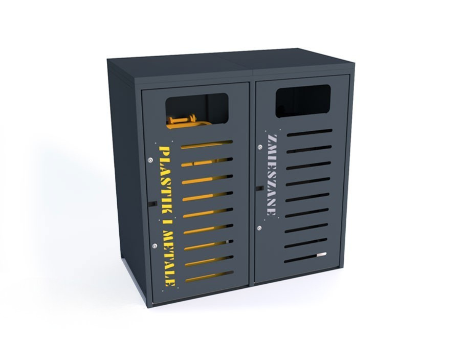 Prügikasti ümbris VII 2x120l Prügimajad ja prügikastide ümbrised Prügikasti ümbris VII 2x120l Prügimajad ja prügikastide ümbrised Gardenistas.eu