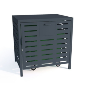 Prügikasti ümbris V 1x1100l Prügimajad ja prügikastide ümbrised Gardenistas.eu