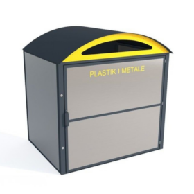 Prügikasti ümbris II 1x1100l Prügimajad ja prügikastide ümbrised Gardenistas.eu