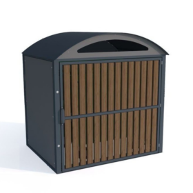 Prügikasti ümbris I 1x1100l Prügimajad ja prügikastide ümbrised Gardenistas.eu