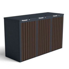 Prügikasti ümbris I 3x240l – lukustatav Prügimajad ja prügikastide ümbrised Prügikasti ümbris I 3x240l – lukustatav Prügimajad ja prügikastide ümbrised Gardenistas.eu