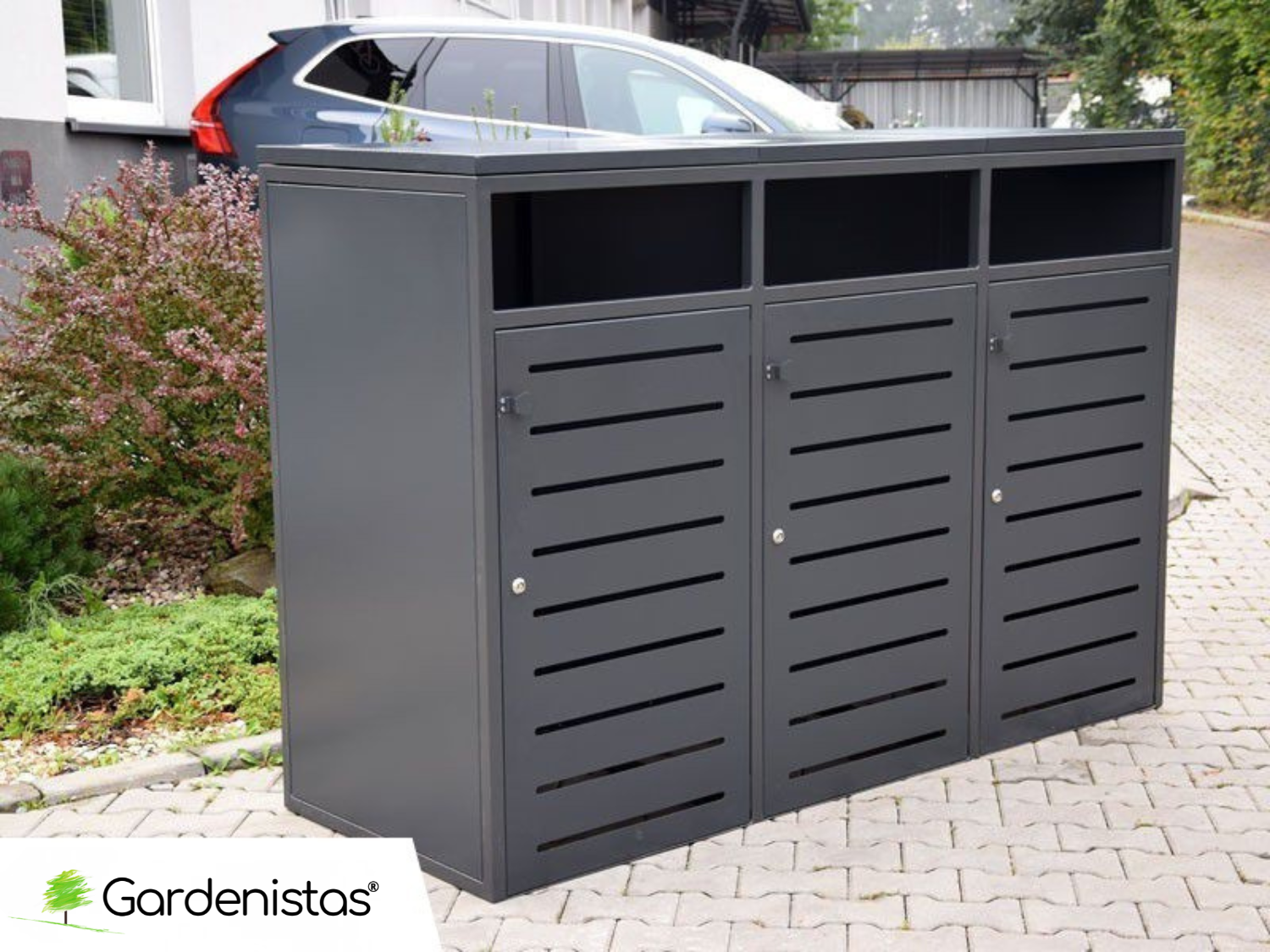 Prügikasti ümbris IV 3x120l Prügimajad ja prügikastide ümbrised 2 Prügikasti ümbris IV 3x120l Prügimajad ja prügikastide ümbrised Gardenistas.eu 2