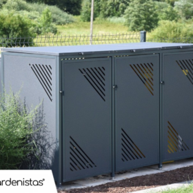 Prügikasti ümbris III 3x240l ECO Prügimajad ja prügikastide ümbrised 2 Prügikasti ümbris III 3x240l ECO Prügimajad ja prügikastide ümbrised Gardenistas.eu 2