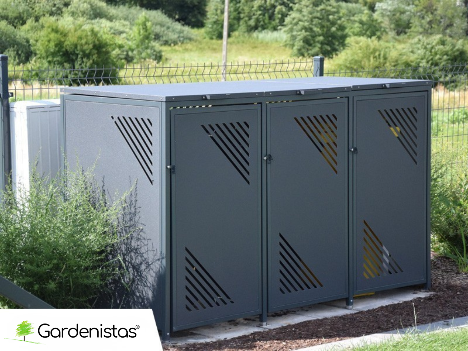 Prügikasti ümbris III 3x240l ECO Prügimajad ja prügikastide ümbrised 2 Prügikasti ümbris III 3x240l ECO Prügimajad ja prügikastide ümbrised Gardenistas.eu 2