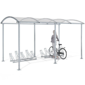 Jalgratta varjualune “Zorza” – 420 cm Jalgrataste varjualused/majad Gardenistas.eu