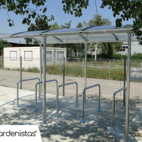 Jalgratta varjualune “Zorza” – 420 cm Jalgrataste varjualused/majad Gardenistas.eu 2